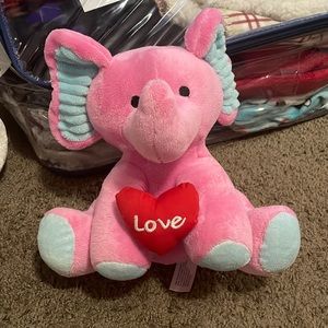 Love Elephant Stuffed Animal